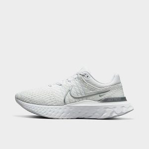 Nike Women&apos;s React Infinity 3 Running Shoes in White/White Size 12.0 Knit - 3522364
