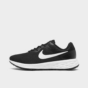 Nike Men&apos;s Revolution 6 Running Shoes (Extra Wide Width) in Black/Black Size 14.0 - 3068374