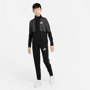 Nike Kids&apos; Air Track Suit in Black/Black Size Small 100% Polyester - 5723253