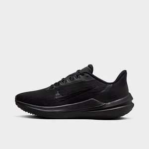 Nike Women&apos;s Winflo 9 Running Shoes in Black/Black Size 10.0 - 3222844