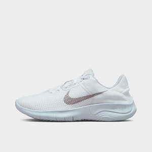 Nike Women&apos;s Flex Experience Run 11 Next Nature Running Shoes in White/White Size 12.0 Knit - 3183683