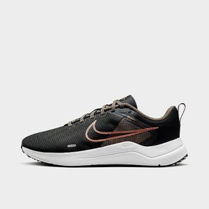 Nike Women&apos;s Downshifter 12 Training Shoes in Black/Dark Smoke Grey Size 11.0 Knit - 3552732