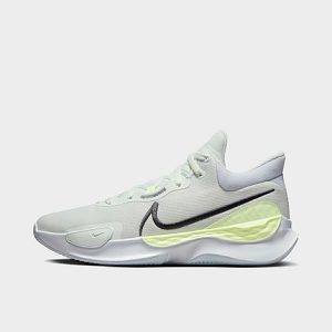 Nike Renew Elevate 3 Basketball Shoes in White/Barely Green Size 15.0 - 3521030