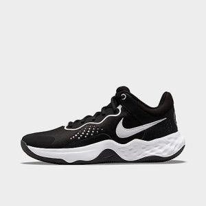 Nike Men&apos;s Fly By Mid 3 Basketball Shoes in Black/Black Size 12.0 - 3172046