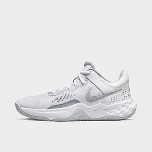Nike Men&apos;s Fly By Mid 3 Basketball Shoes in White/White Size 13.0 - 3172065