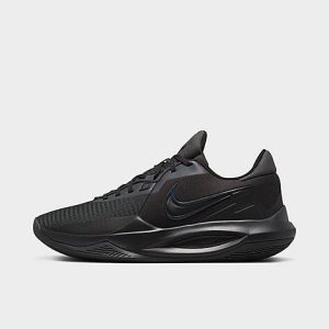 Nike Men&apos;s Precision 6 Basketball Shoes in Black/Black Size 12.5 - 3528544