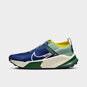 Nike Men&apos;s Zegama Running Shoes in Blue/Green/Deep Royal Blue Size 15.0 - 3520843