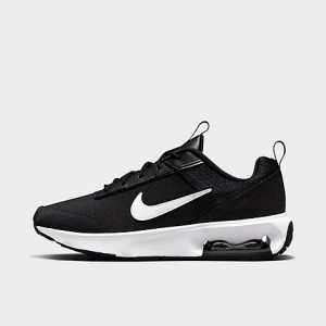 Nike Women&apos;s Air Max INTRLK Lite Casual Shoes in Black/Black Size 8.5 Leather - 3099250