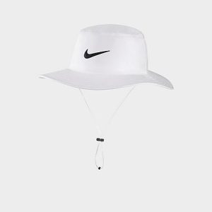 Nike Dri-FIT UV Golf Bucket Hat in White/White Size S/M 100% Polyester - 8206076