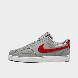 Nike Men&apos;s Court Vision Low Next Nature Casual Shoes in Grey/Wolf Grey Size 14.0 Wool - 3223896