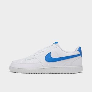 Nike Men&apos;s Court Vision Low Next Nature Casual Shoes in White/White Size 12.0 Wool - 3170718