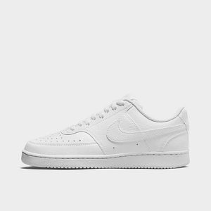 Nike Women&apos;s Court Vision Low Next Nature Casual Shoes in White/White Size 12.0 Wool - 3164166