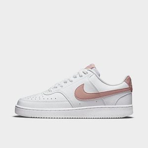 Nike Women&apos;s Court Vision Low Next Nature Casual Shoes in White/White Size 12.0 Wool - 3164181