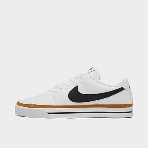 Nike Men&apos;s Court Legacy Next Nature Casual Shoes in White/White Size 14.0 Leather/Canvas - 3212295
