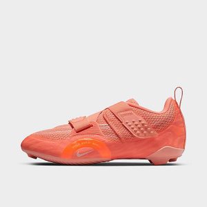 Nike Women&apos;s SuperRep Cycle 2 Next Nature Indoor Cycling Shoes in Orange/Crimson Bliss Size 12.0 - 3216557