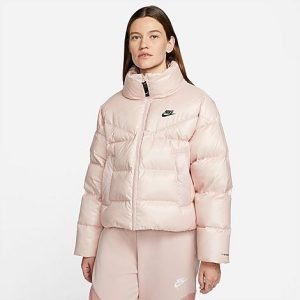 Nike Women&apos;s Sportswear City Series Therma-FIT Jacket in Pink/Pink Oxford Size XL 100% Polyester - 5792564