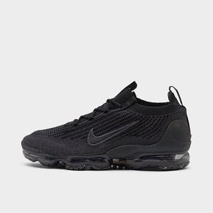 Nike Men&apos;s Air VaporMax 2021 Flyknit Running Shoes in Black/Black Size 13.0 - 2990601