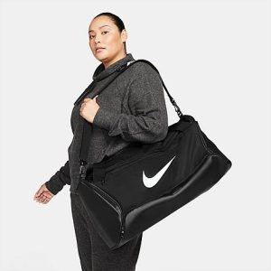Nike Brasilia 9.5 Training Duffel Bag in Black/Black Polyester - 8203634