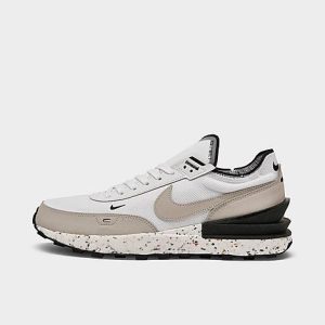 Nike Men&apos;s Waffle One Crater Next Nature Casual Shoes in White/White Size 9.0 Suede - 3101870