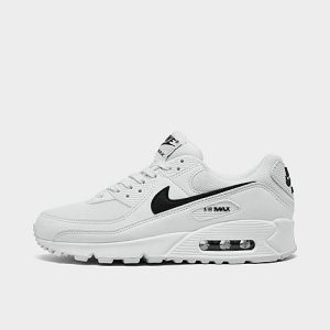 Nike Women&apos;s Air Max 90 Casual Shoes in White/White Size 11.5 Leather - 3183509