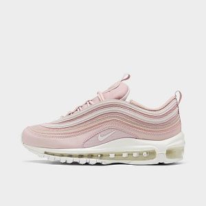 Nike Women&apos;s Air Max 97 Casual Shoes in Pink/Pink Oxford Size 7.5 Leather - 3147087