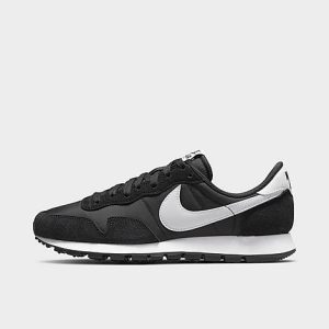 Nike Men&apos;s Air Pegasus 83 Casual Shoes in Black/Black Size 15.0 Leather/Suede - 3193038