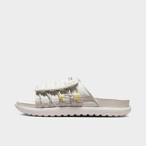 Nike Women&apos;s Asuna 2 Slide Sandals in Grey/Lt Bone Size 5.0 - 3553807