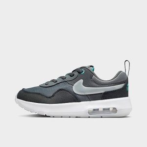 Nike Little Kids&apos; Air Max Motif Casual Shoes in Black/Cool Grey Size 12.5 Suede - 3214760