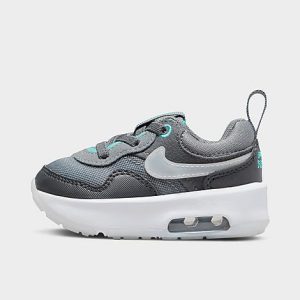 Nike Kids&apos; Toddler Air Max Motif Casual Shoes in Grey/Cool Grey Size 10.0 Suede - 3214726