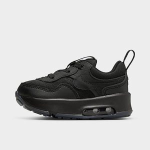 Nike Kids&apos; Toddler Air Max Motif Casual Shoes in Black/Black Size 10.0 Suede - 3214717
