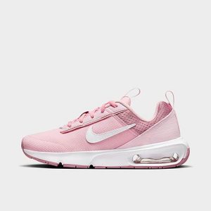 Nike Big Kids&apos; Air Max INTRLK Lite Casual Shoes in Pink/Pink Foam Size 7.0 Leather - 3551895