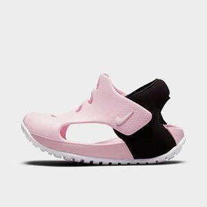 Nike Kids&apos; Toddler Sunray Protect 3 Slide Sandals in Pink/Pink Foam Size 3.0 Leather - 3514578