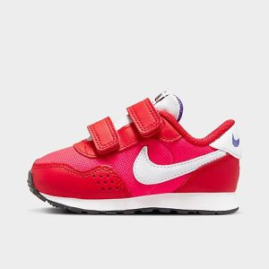 Nike Kids&apos; Toddler MD Valiant SE Casual Shoes in Red/Siren Red Size 3.0 Suede - 3213213