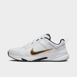 Nike Men&apos;s Defy All Day Training Shoes in White/White Size 8.5 Leather - 3550069