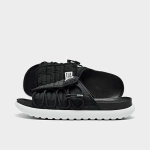 Nike Men&apos;s Asuna 2 Slide Sandals in Black/Black Size 13.0 - 3071081