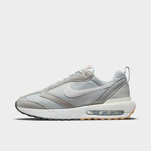Nike Men&apos;s Air Max Dawn Next Nature Casual Shoes in Grey/Grey Fog Size 6.5 Suede - 3515329