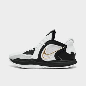 Nike Kyrie 5 Low Basketball Shoes in Black/White/White Size 14.0 - 3174984
