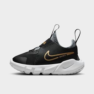 Nike Kids&apos; Toddler Flex Runner 2 Running Shoes in Black/Black Size 10.0 Leather - 3554344