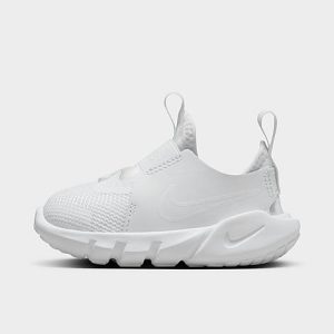 Nike Kids&apos; Toddler Flex Runner 2 Running Shoes in White/White Size 10.0 Leather - 3525063