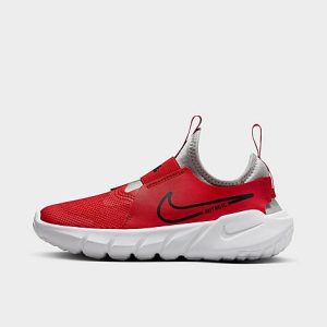 Nike Little Kids&apos; Flex Runner 2 Running Shoes in Red/University Red Size 10.5 Leather - 3214540