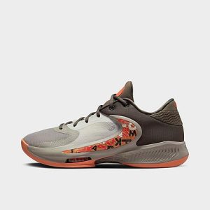 Nike Zoom Freak 4 Basketball Shoes in Brown/Ironstone Size 13.0 - 3550099