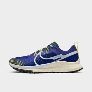 Nike Men&apos;s Pegasus Trail 4 Running Shoes in Blue/Deep Royal Blue Size 15.0 - 3519400