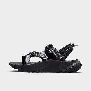 Nike Women&apos;s Oneonta Hiking Sandals in Grey/Black Size 11.0 - 3136743