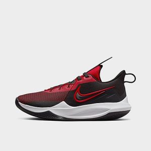 Nike Men&apos;s Precision 6 FlyEase Basketball Shoes in Red/Black/Black Size 14.0 - 3210850
