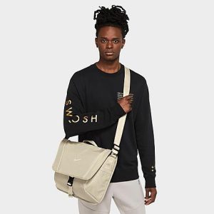 Nike Sportswear Essentials Messenger Bag in Off-White/Rattan Polyester/Fiber - 8206313
