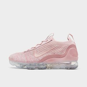 Nike Women&apos;s Air VaporMax 2021 Flyknit Running Shoes in Pink/ Size 9.0 - 3126727