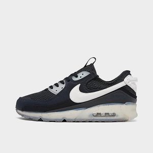 Nike Men&apos;s Air Max Terrascape 90 Casual Shoes in Black/Off Noir Size 15.0 Leather - 3126589
