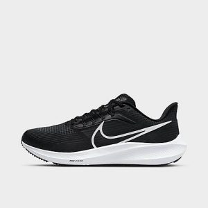 Nike Men&apos;s Air Zoom Pegasus 39 Running Shoes (Extra Wide Width 4E) in Black/Black Size 6.5 - 3529117