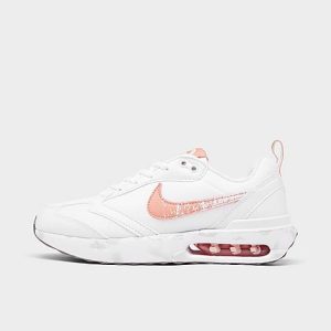 Nike Big Kids&apos; Air Max Dawn SE Casual Shoes in White/White Size 7.0 Leather - 3150667