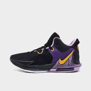 Nike LeBron Witness 7 Basketball Shoes in Black/Black Size 14.0 - 3221880
